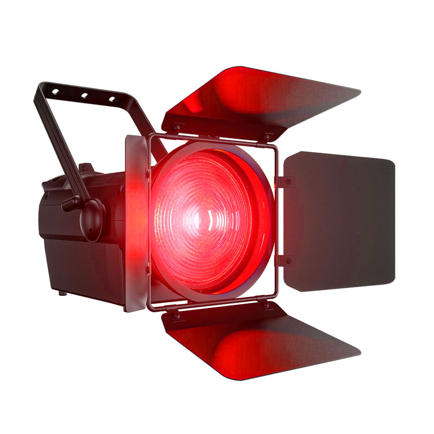 SHEHDS Projecteur Fresnel LED 250W/350W RGBWAUV/RGBLAC/RGBW/RGBL/Blanc Chaud+Froid pour Théâtre, Scène, Spectacle, Concerts