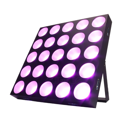 SHEHDS LED 25x30W RGBW Blinder Éclairage de Scène Éclairage de Performance Concert Théâtre Mariage