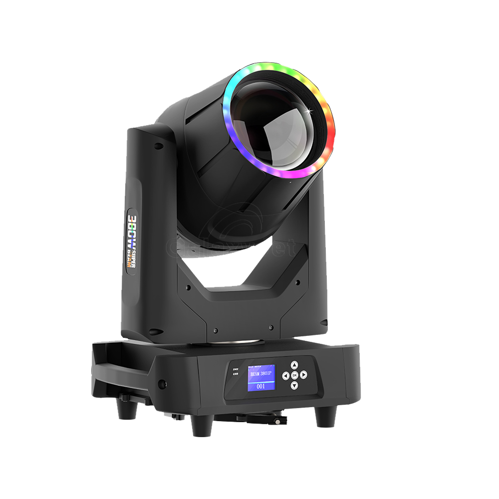GalaxyJet Waterproof IP65 Lyres 380W 19R Beam Éclairage de Scène Avec Effets anneau Éclairage de Performance