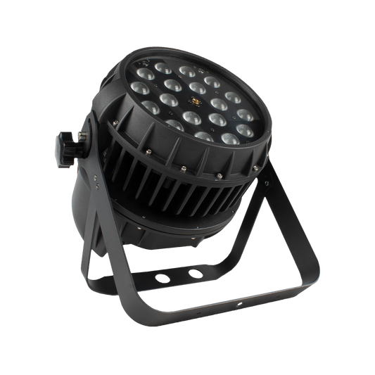 SHEHDS Projecteur LED Zoom Par étanche IP65 18x18 W 6in1 RGBWA + UV Éclairage de Scène pour extérieur Performance DJ Club