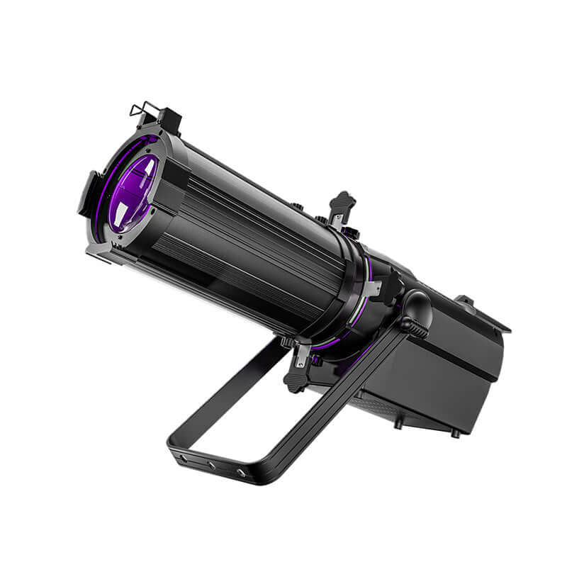 SHEHDS LED Optical Zoom LEKO 350W LED RGBW/Warm+Cool White Profile Spotlight Four-leaf – alternate product view