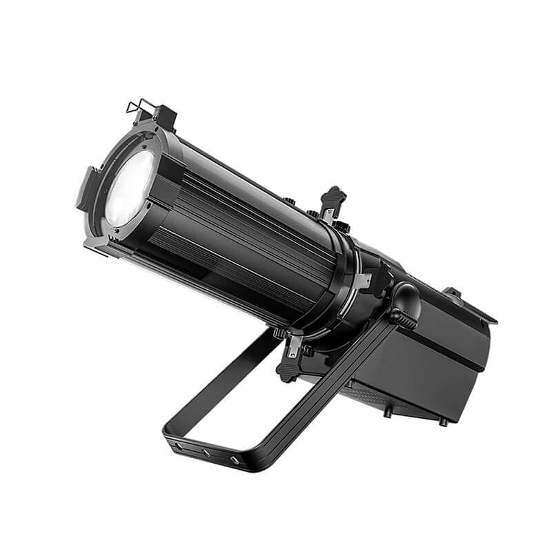 SHEHDS LED Optical Zoom LEKO 350W LED RGBW/Warm+Cool White Profile Spotlight Four-leaf – alternate product view