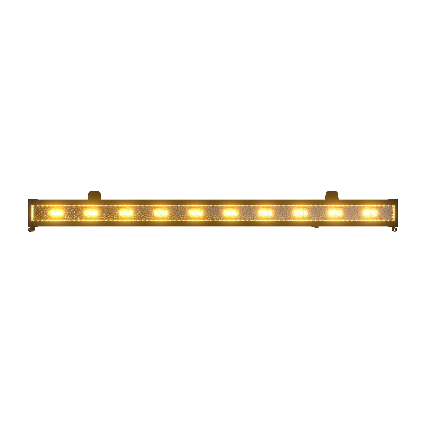 SHEHDS Éclairage stroboscopique LED rétro étanche 10x20W Ambre Silencieuse pour extérieur