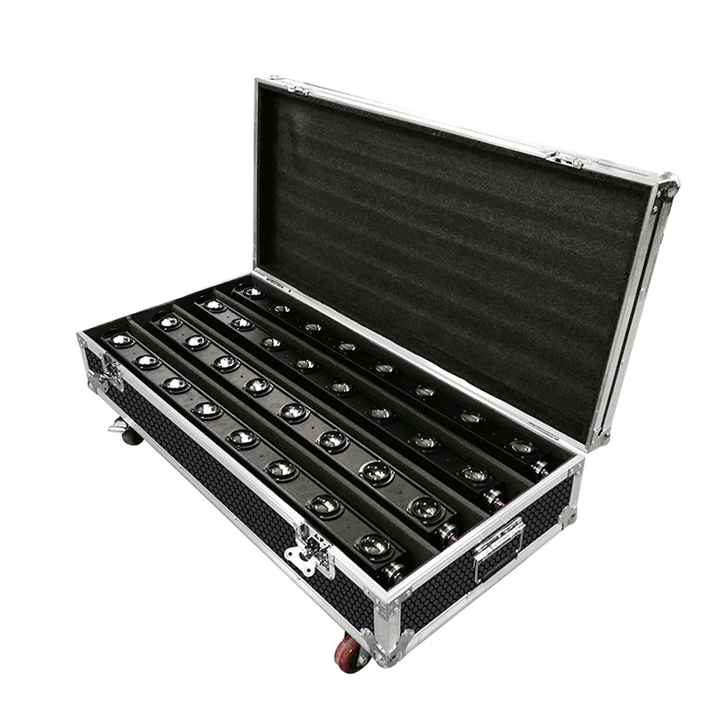 SHEHDS LED Lyres Beam 8x12W RGBW Éclairage de Scène Performance DJ Club Mariage