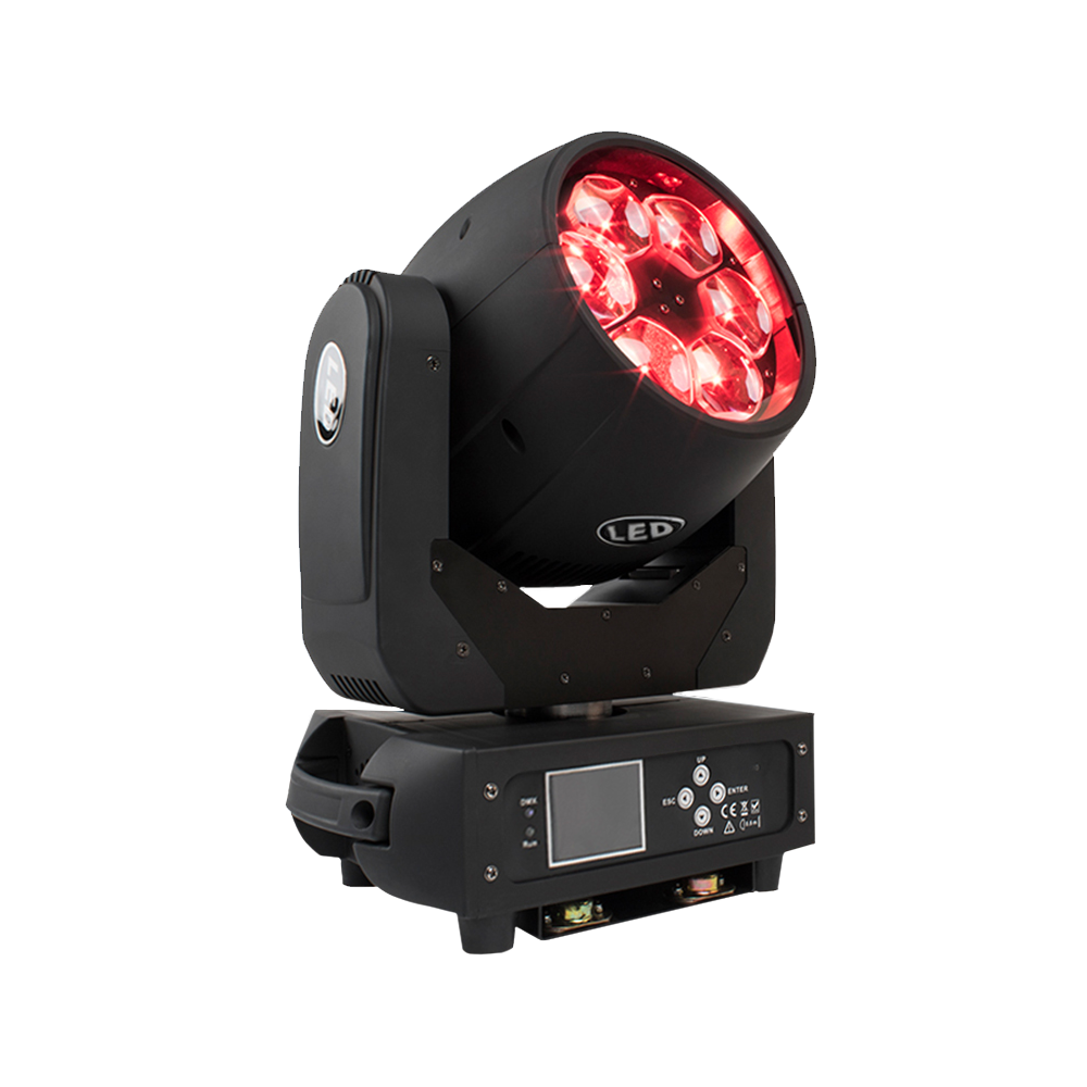 SHEHDS LED Lyres Beam&Zoom&Wash 6x40W RGBW 4in1 Bee Eye Éclairage de Scène Performance Théâtre
