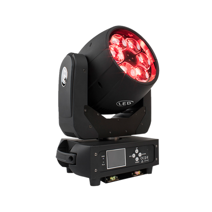 SHEHDS LED Lyres Beam&Zoom&Wash 6x40W RGBW 4in1 Bee Eye Éclairage de Scène Performance Théâtre