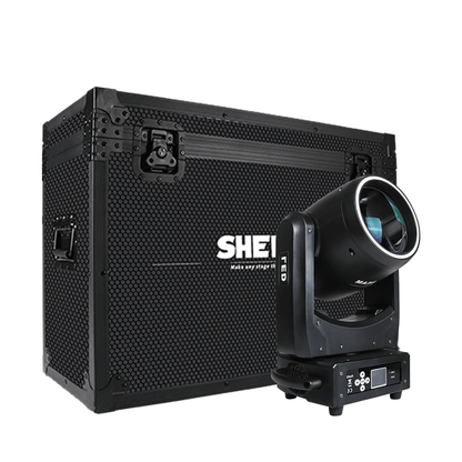 SHEHDS LED Lyres Beam 300W Éclairage Sharpy Prisme coloré Avec anneau LED Éclairage de Scène Performance