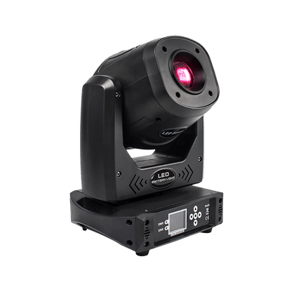 SHEHDS 6 Prism LED Spotlight 100W Gobo Moving Head Lighting with LCD Display Stage Effect Lighting