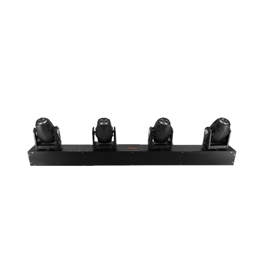SHEHDS LED Spot Lyres 4x10W RGBW Beam Éclairage de Scène Éclairage de Performance Mariage Concert