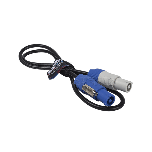 SHEHDS PowerCon Cable Power Connector Hand In Hand For DMX Stage Lighting