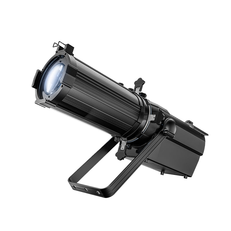 Projecteur LED à Zoom Optique LEKO 250W/350W LED RGBWAUV/RGBLAC/RGBW/RGBL/Blanc Chaud+Froid avec Volets Manuels à Quatre Lames – Lumière Barrière