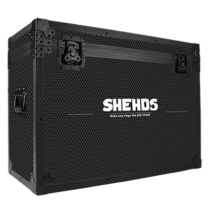 SHEHDS Lyres 6 Prisme LED Mettre en lumière 100W Gobo avec écran LCD Éclairage à effets de scene Performance DJ