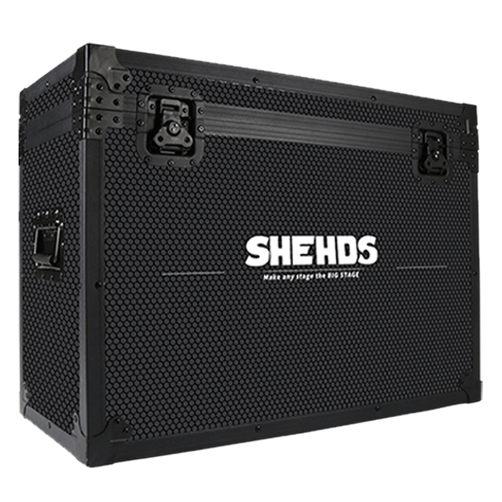 SHEHDS 8 Prismes LED Lyres 160W Gobo Éclairage de Scène Avec Écran LCD Éclairage de Performance Mariage DJ Club