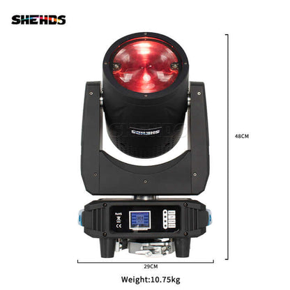 SHEHDS COB 400W Warm & Cold White COB 400W RGBY Moving Head Lighting
