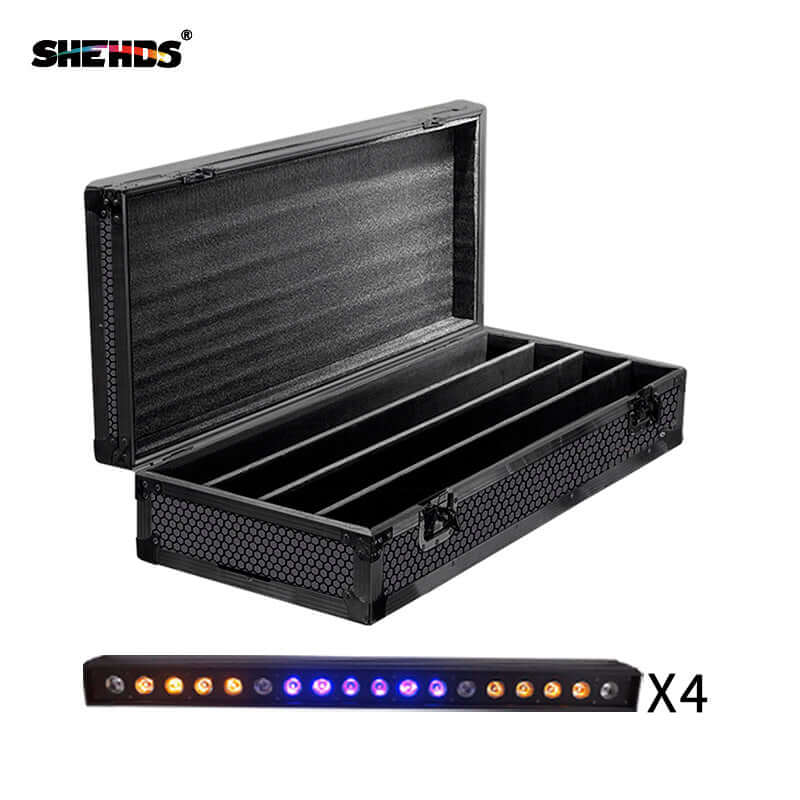 SHEHDS LED Wall Wash 6in1 RGBWA+UV Éclairage de Scène Éclairage de Performance DJ Club