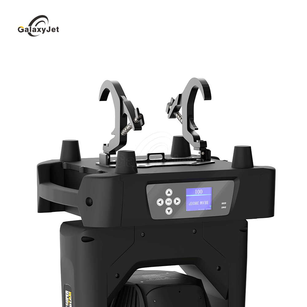 GalaxyJet Waterproof IP65 Lyres 380W 19R Beam Éclairage de Scène Avec Effets anneau Éclairage de Performance
