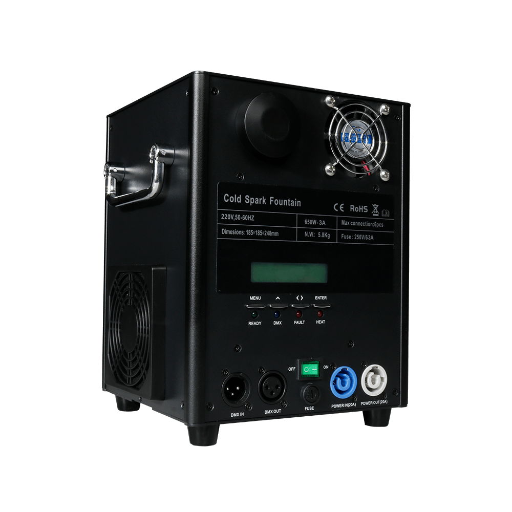 SHEHDS 650W Wireless Firework Out/Indoor Spark Machine