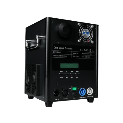 SHEHDS 650W Wireless Firework Out/Indoor Spark Machine