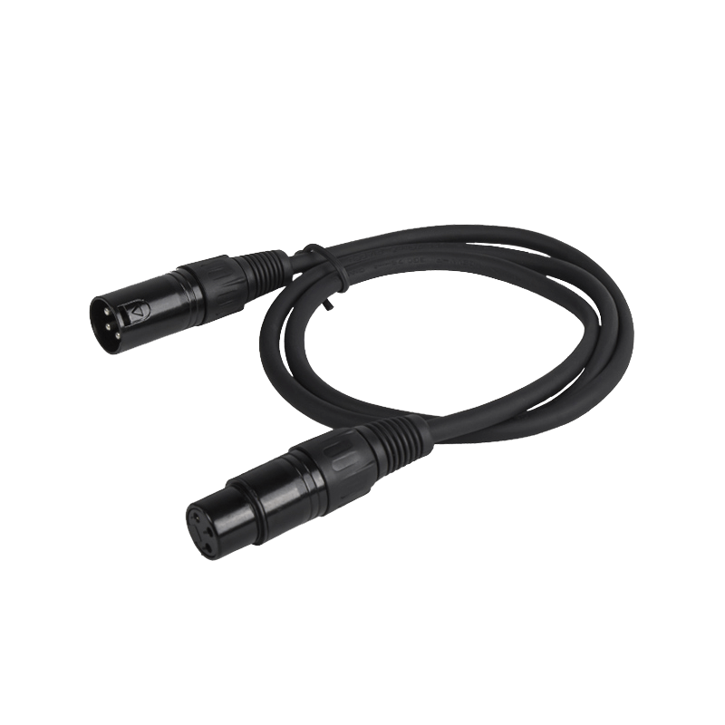 SHEHDS Iron DMX Cables High Quality 3-pin Signal Connection for Stage Lighting
