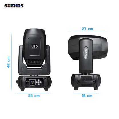 SHEHDS Lyres LED Beam 150W Éclairage de Scène Équipement DJ Performance Club Mariage