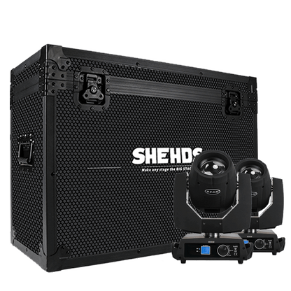 SHEHDS Beam 230W 7R (Version Bouton) Éclairage de Scène DJ Performance Stage Mariage DJ Club