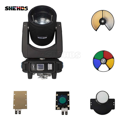 SHEHDS COB 400W Blanc chaud et froid COB 400W Éclairage de scène RGBY Éclairage de Performance Théâtre