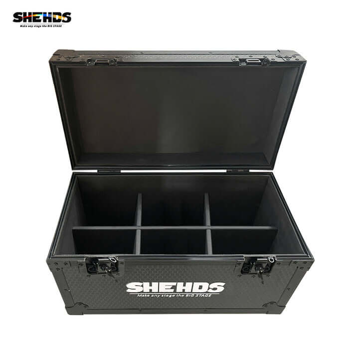 SHEHDS Alliage aluminium LED 18x18W Éclairage Par DMX 512 Éclairage de Scène Wash Performance DJ Mariage
