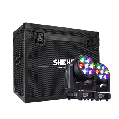 JMS WEBB Lyres LED Beam&Wash Big Bee Eye 7x40w Éclairage de Scène Éclairage de Performance Club DJ Club