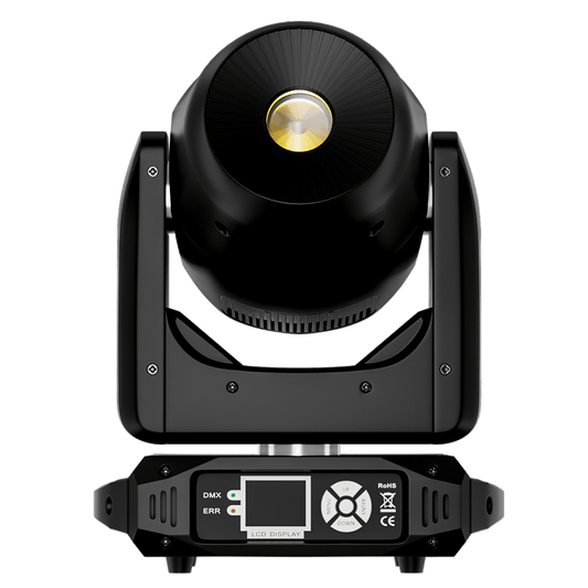 SHEHDS 8 Prismes LED Lyres 160W Gobo Éclairage de Scène Avec Écran LCD Éclairage de Performance Mariage DJ Club
