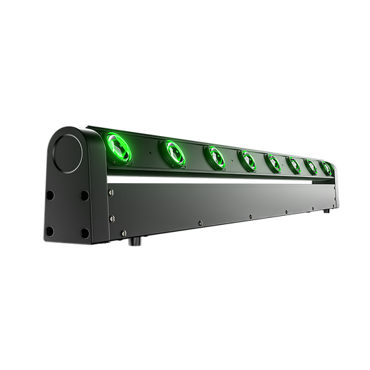 SHEHDS LED Lyres Beam 8x12W RGBW Éclairage de Scène Performance DJ Club Mariage