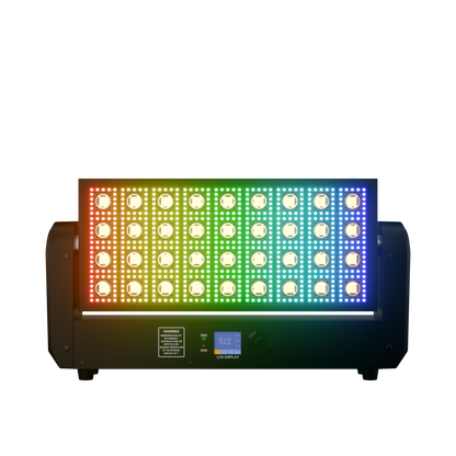 SHEHDS Lyre LED 200W à 36 LED Effets Stroboscopique, Beam et Wash RGB 5050 0,3W pour DJ et Scène