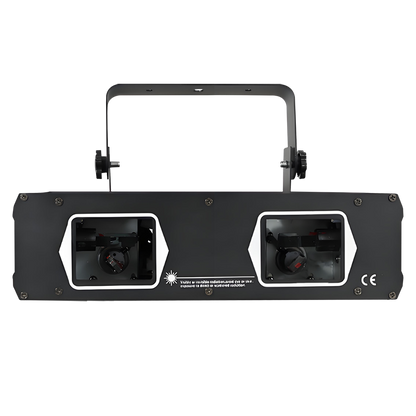 SHEHDS Laser RG&RGB Éclairage de scene Laser DMX512 à double trou DJ KTV Club