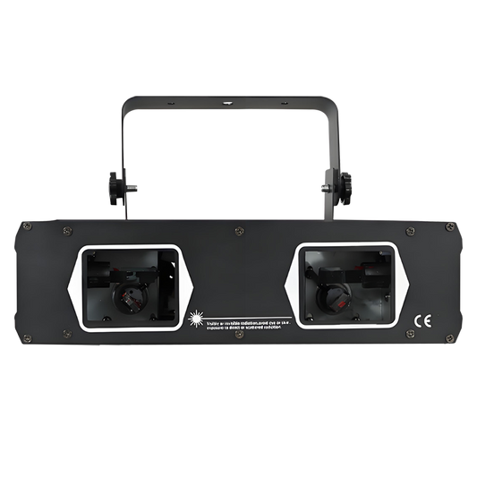 SHEHDS Laser RG&RGB Éclairage de scene Laser DMX512 à double trou DJ KTV Club