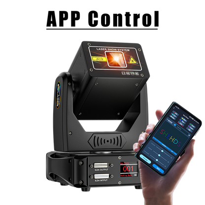 Constellaser Contrôle des application Lyres 6W  Éclairage Laser  Éclairage de Performance Mariage DJ Club