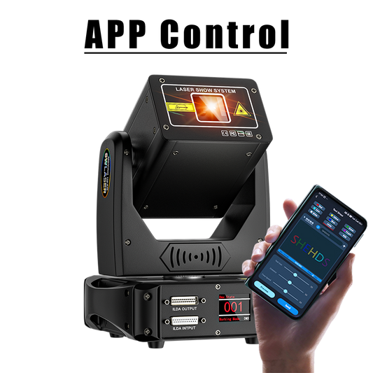 Constellaser Contrôle des application Lyres 6W  Éclairage Laser  Éclairage de Performance Mariage DJ Club
