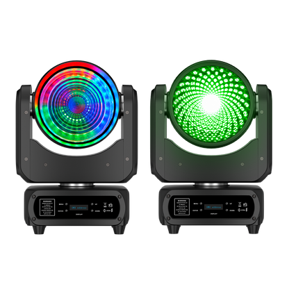 SHEHDS Nouvelle arrive Lyres LED Wash 120W RGBW Éclairage de Scène Éclairage de Performance Mariage Théâtre