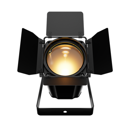 SHEHDS Projecteur PAR COB 200W/300W contrôlable via application avec volets coupe-flux et zoom réglable pour la scène