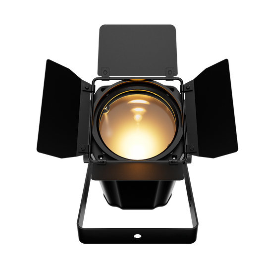 SHEHDS Projecteur PAR COB 200W/300W contrôlable via application avec volets coupe-flux et zoom réglable pour la scène