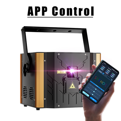 Constellaser Contrôle des application 12W RGB Animation Éclairage Laser  Éclairage de Performance Mariage DJ Club