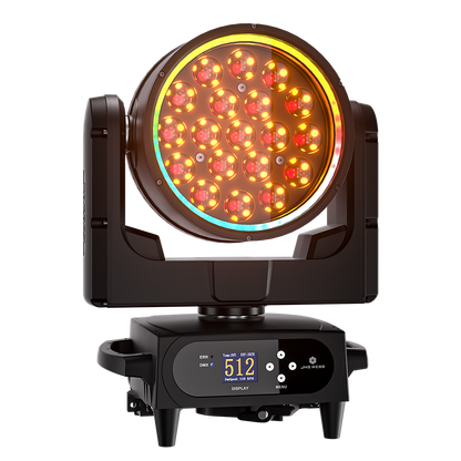 SHEHDS Lyre LED Pixel Zoom Wash IP66 de la série 19x avec contrôle via application