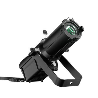 SHEHDS Projecteur de Découpe LED LEKO 100W à Zoom Optique Blanc Chaud & Blanc Froid