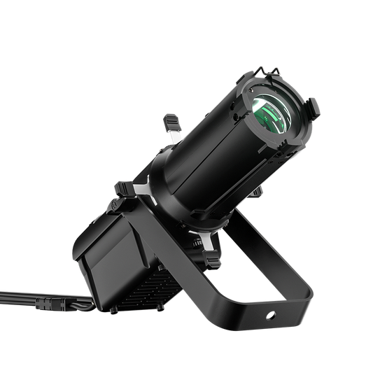 SHEHDS Projecteur de Découpe LED LEKO 100W à Zoom Optique Blanc Chaud & Blanc Froid