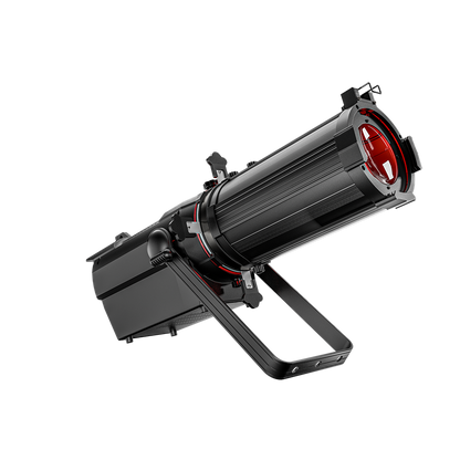 Projecteur LED à Zoom Optique LEKO 250W/350W LED RGBWAUV/RGBLAC/RGBW/RGBL/Blanc Chaud+Froid avec Volets Manuels à Quatre Lames – Lumière Barrière