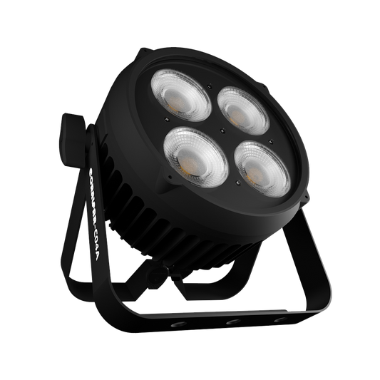CoralPar Projecteur LED COB étanche en alliage aluminium 200W Éclairage de Scène extérieur blanc froid et blanc chaud