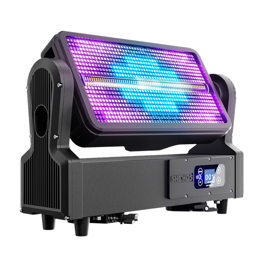 CoralPar Waterproof LED Lyres 1000W RGB Strobe Éclairage de Scène Éclairage de Performance Club Mariage DJ