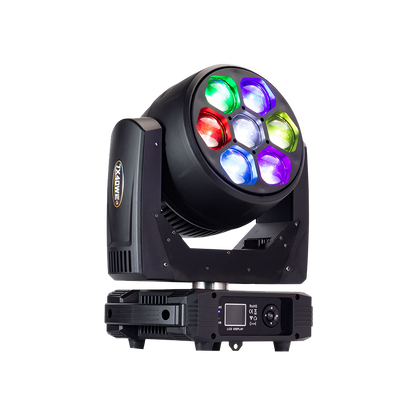 JMS WEBB Lyres LED Beam&Wash Big Bee Eye 7x40w Éclairage de Scène Éclairage de Performance Club DJ Club