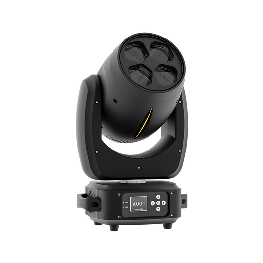 JMS WEBB (Rotation du Miroir) LED Zoom&Beam&Wash Bee Eye 4X40W Éclairage de Scène RGBW 4in1 Éclairage