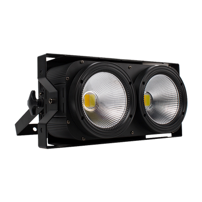 SHEHDS Combinaison 2Eyes 200W LED COB Blinder Éclairage de Scène DJ Mariage Concert