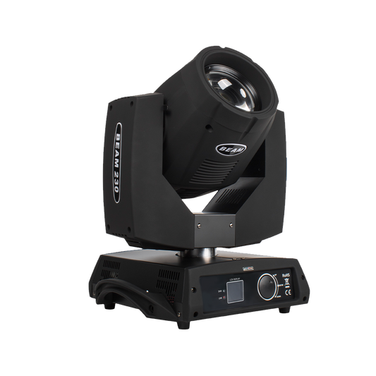 SHEHDS Beam 230W 7R (Version Bouton) Éclairage de Scène DJ Performance Stage Mariage DJ Club