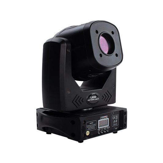 SHEHDS Projecteur LED  80W Lyres avec 3 prismes et gobo Équipement DJ Performance Club